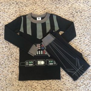 Hanna Andersson Long John Pajamas Sz. 110 (5)